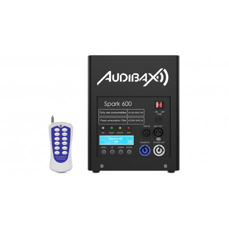 Masina de artificii Audibax Spark 600 Black