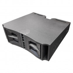 Amplificator 2 cai cu DSP incorporat, 1500W (LF) + 800W (MF + HF)  RMS, Hortus Audio LVT-128