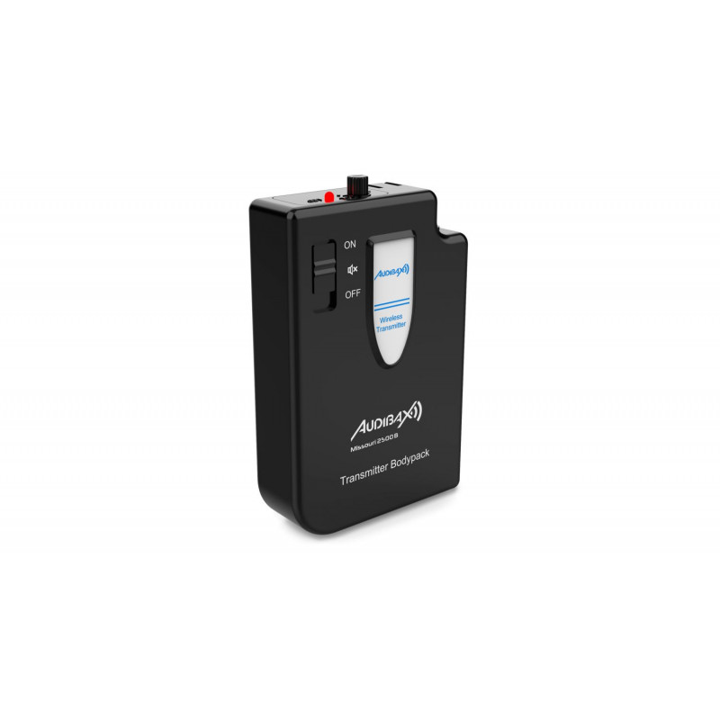 Set 2 lavaliere wireless Audibax Missouri 2500 A Black