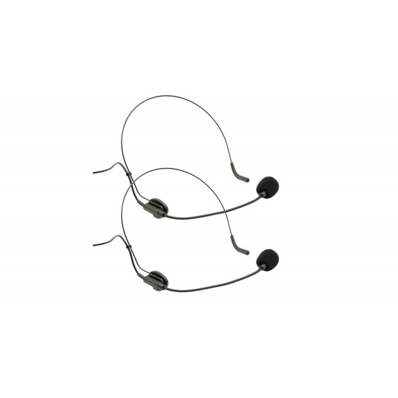 Set 2 lavaliere wireless Audibax Missouri 2500 A Black