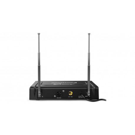 Set lavaliera wireless Audibax Missouri Free Head UHF Black