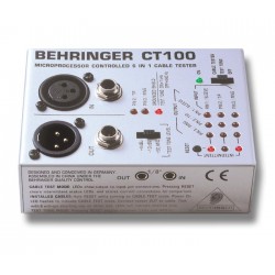 Aparat pentru Testat Cabluri echipate Behringer CT100