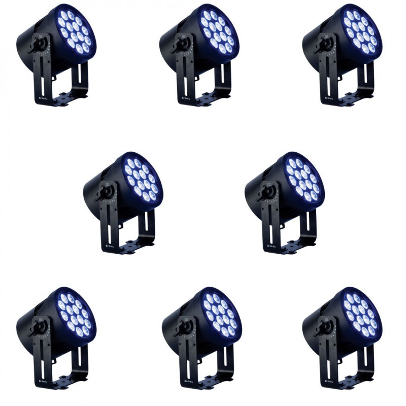 Pachet 8x Proiector LED Infinity Raccoon P14/4