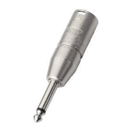 Adapters XLR/6.3 mm mono plug Neutrik NA-2MP