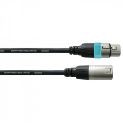 Cablu microfon XLR la XLR  Cordial CCM 1.5 FM
