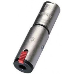 Adapters XLR/6.3 stereo inline jack Neutrik NA-3MJ