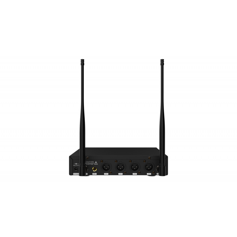 Set 4 lavaliere wireless UHF Audibax AWM 402