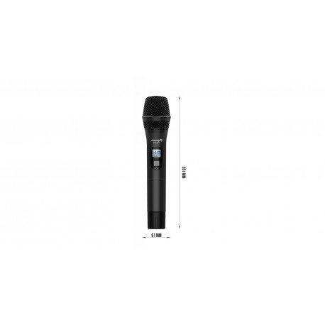 Aet 4 microfoane wireless UHF Audibax AWM 401 TD
