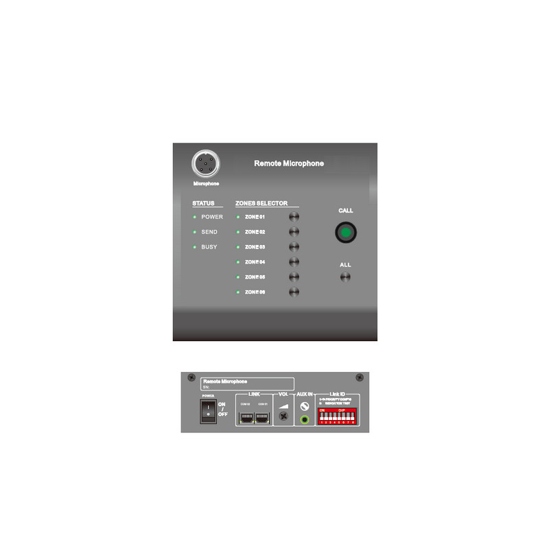 Microfon PA pentru zone CKS KSM-2406