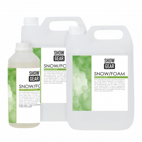 Lichid de zapada concentrat Showgear Snow/Foam Liquid 5 liter