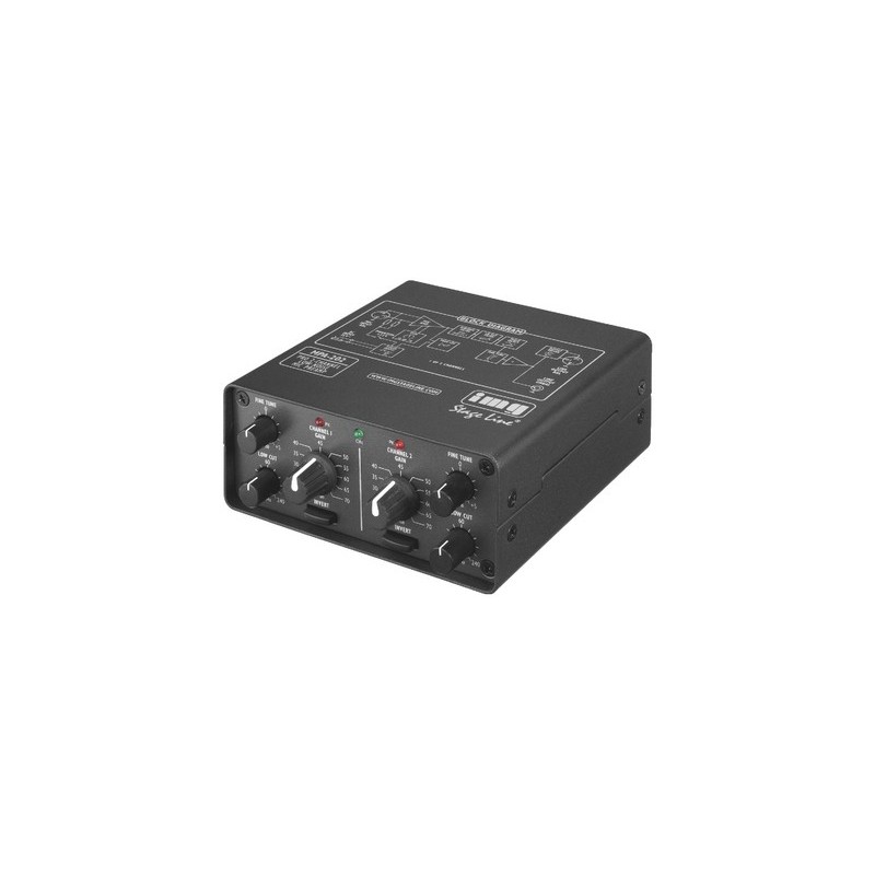 Preamplificator de microfon 2 canale Stage Line MPA-202