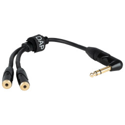 Adaptr Jack 6.3 tata stereo la 2 Jack 3.5 DAP FLA-56