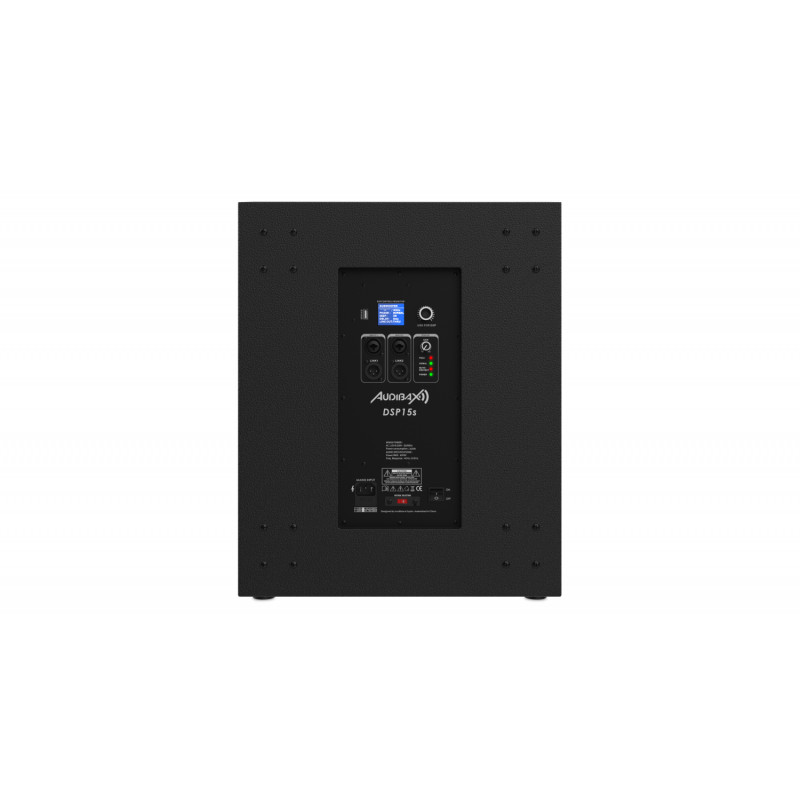 Subwoofer activ cu DSP Audibax DSP15s G2 Black