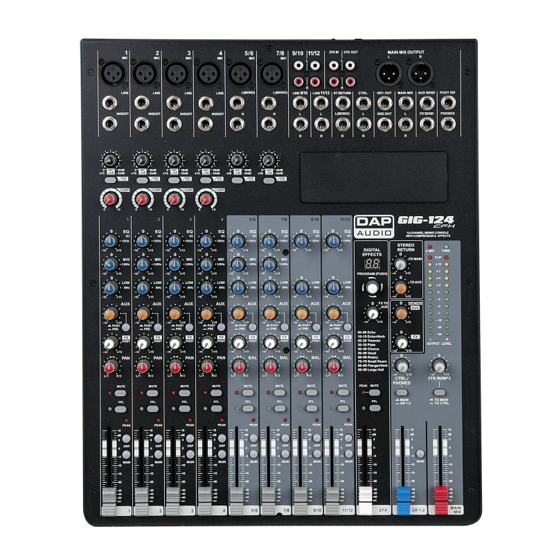 Mixer Dap Audio GIG-124CFX
