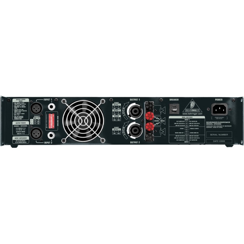 Amplificator Behringer EP2000