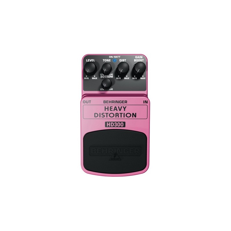 Efect pentru pedala Behringer HEAVY DISTORTION HD300