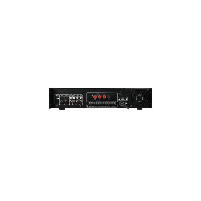 Amplificator 100V 6 zone cu mp3 player Omnitronic MPVZ-180.6P