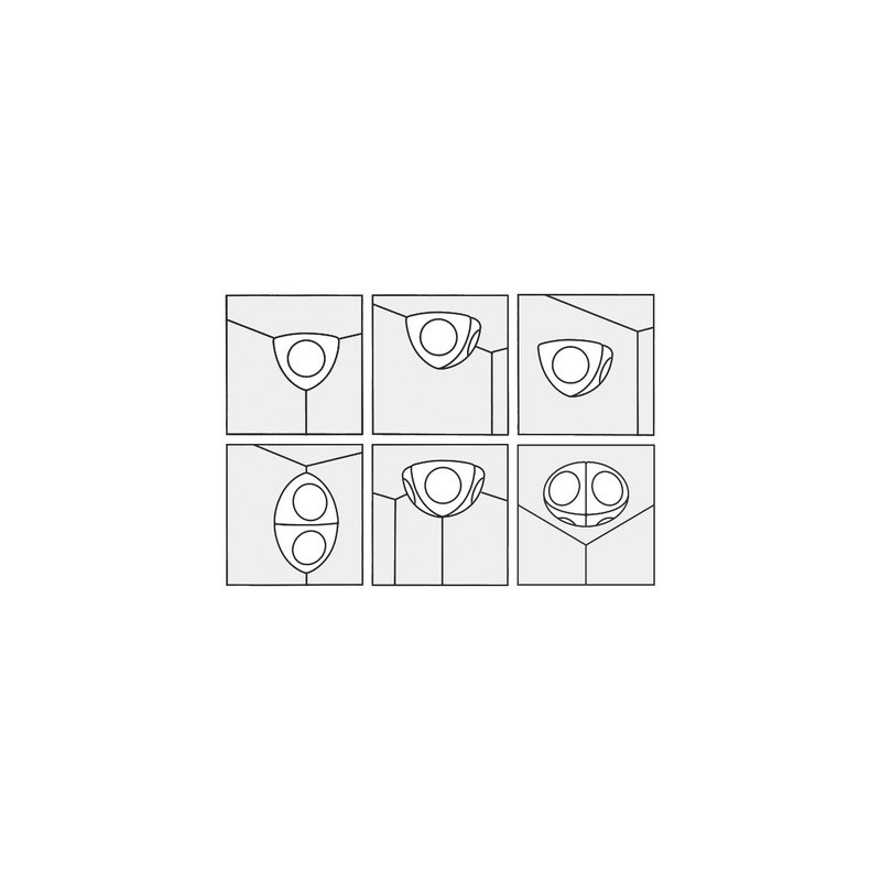 Set 2 boxe de colt Monacor MKS-48/WS