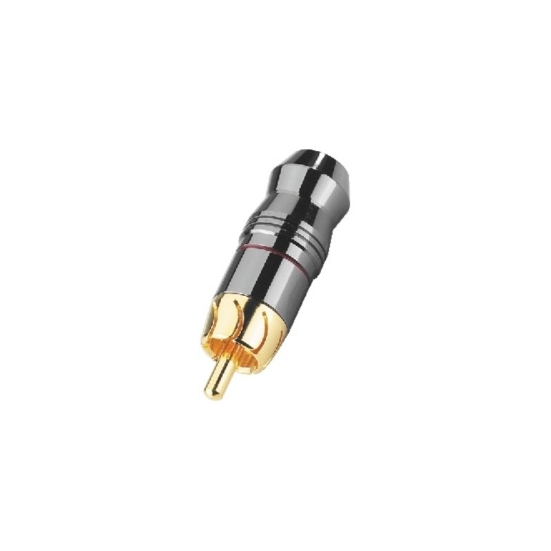 High-end RCA Plugs Monacor T-723G