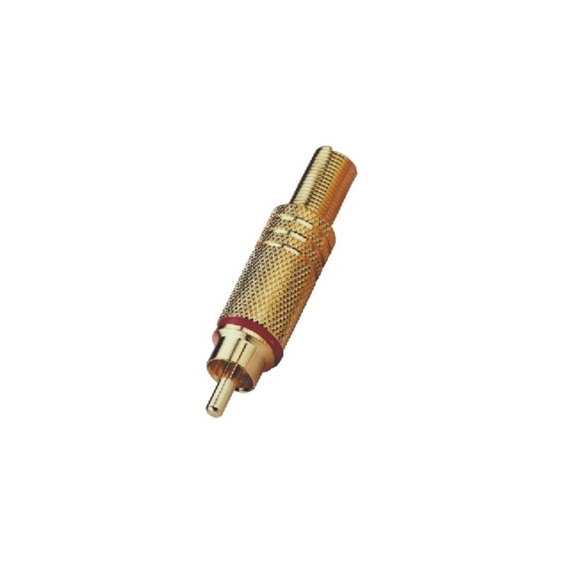 RCA plug Monacor T-708G/RT