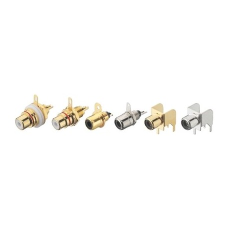 RCA chassis Jacks Monacor T-709