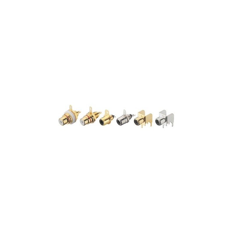 RCA chassis Jacks Monacor T-709