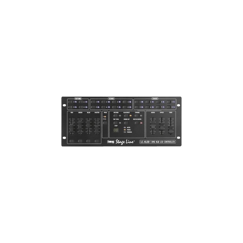 Professional RGB LED DMX Stage Line LC-4LED