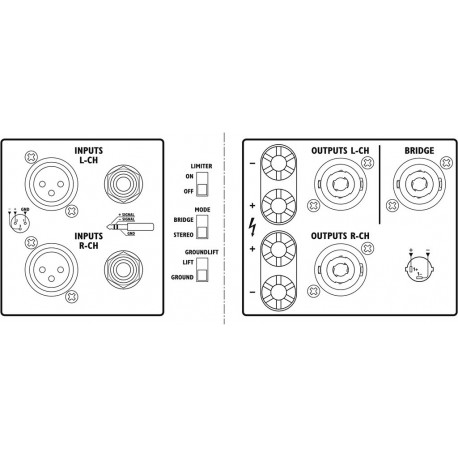 Amplificator stereo Stage Line STA-235
