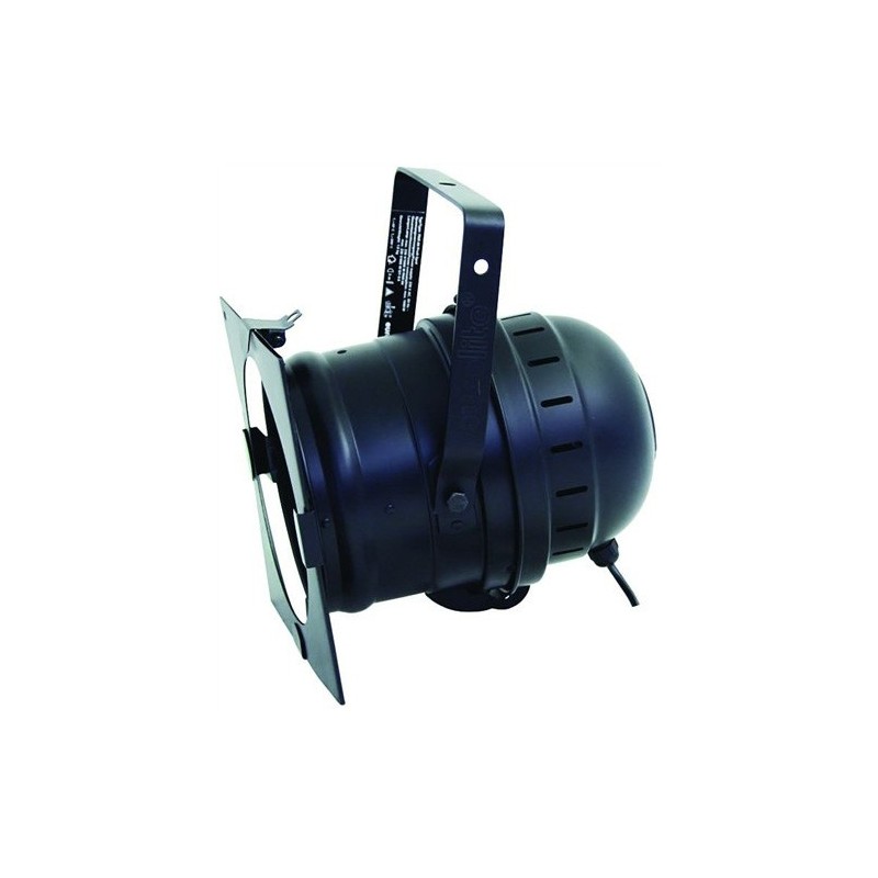 Proiector negru scurt, Eurolite PAR-64 SHORT-BK (42101072)