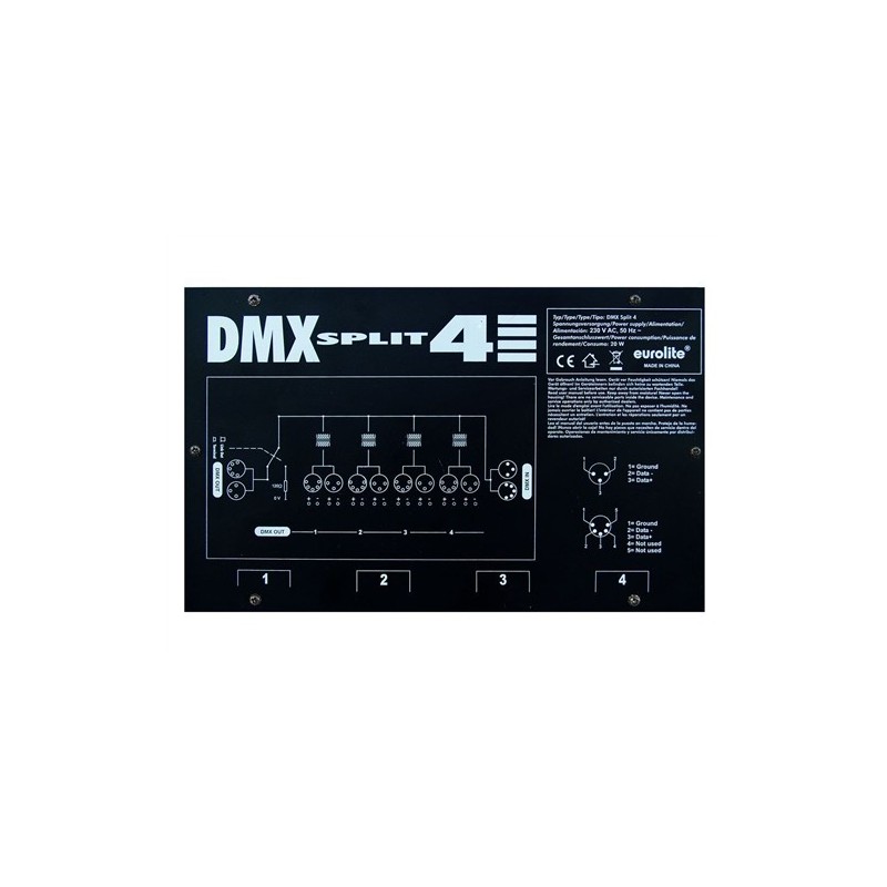 DMX splitter Eurolite Split 4 (70064810)