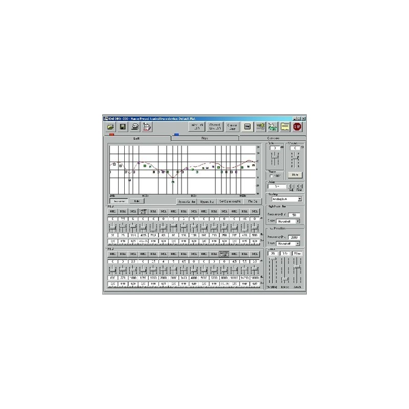 Digital stereo equalizer Stage Line DEQ-230