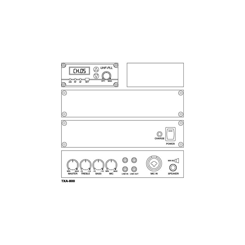 Boxa activa Monacor TXA-800