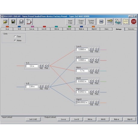 Digital speaker management system Stage Line DSM-260LAN