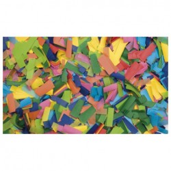Rezerva confetti dreptunghiular Showtec 55 x 17mm, multicolor, 1Kg