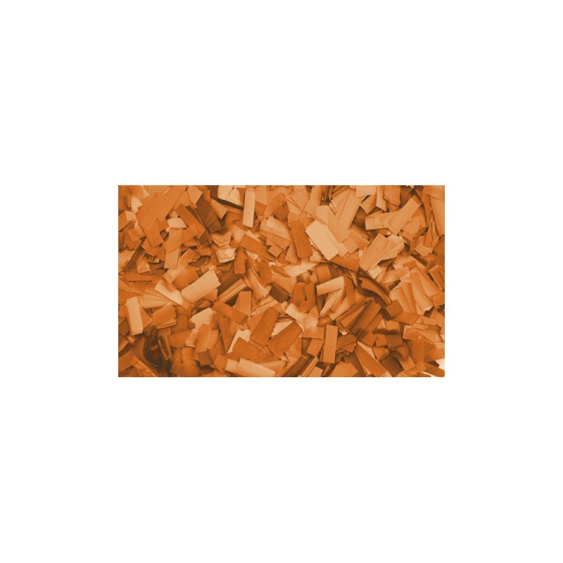 Rezerva confetti dreptunghiular Showtec 55 x 17mm, portocaliu, 1 kg