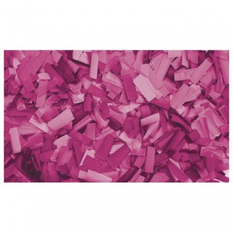 Rezerva confetti dreptunghiular Showtec 55 x 17mm, roz, 1 kg