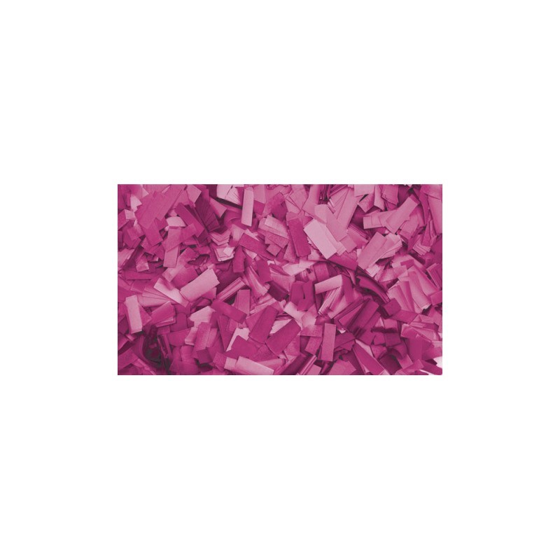 Rezerva confetti dreptunghiular Showtec 55 x 17mm, roz, 1 kg