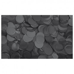 Rezerva confetti rotund Showtec 55mm, negru, 1 Kg