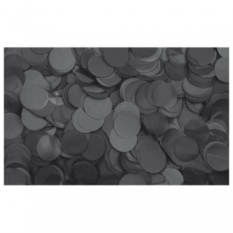 Rezerva confetti rotund Showtec 55mm, negru, 1 Kg
