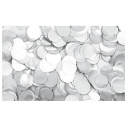 Rezerva confetti rotund Showtec 55mm, alb, 1 Kg