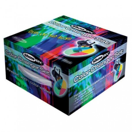 Proiector Showtec Parcan 36 negru cu Pinspot colourchanger Set