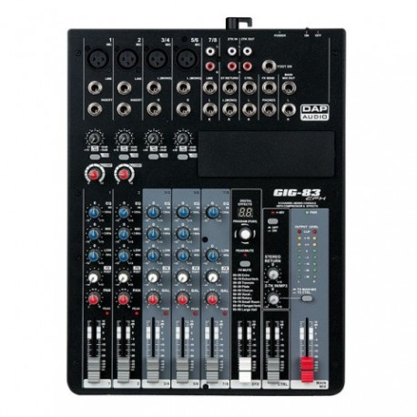 Mixer DAP Audio GIG-83CFX 8 canale