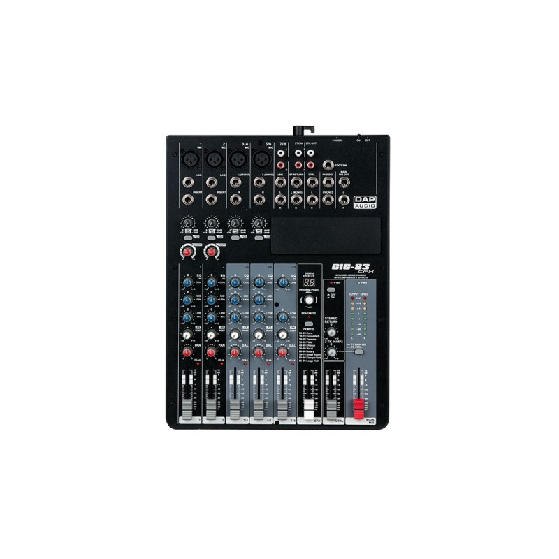 Mixer DAP Audio GIG-83CFX 8 canale
