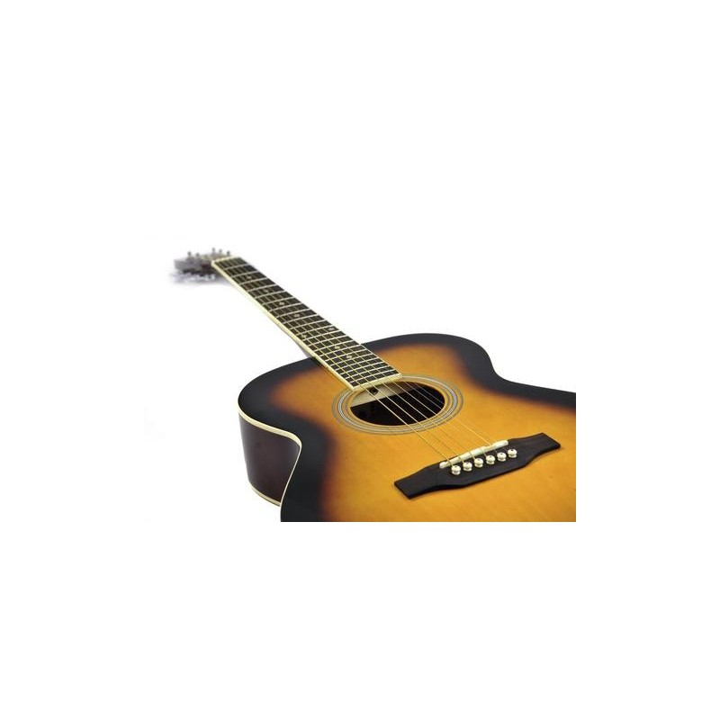 Chitara western 4/4, sunburst, Dimavery AW-303SB