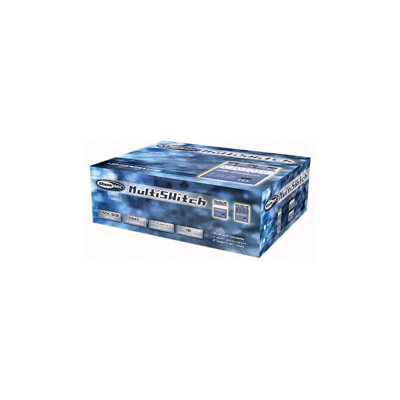 MultiSwitch Showtec MultiSwitch DMX-512 4CH. switch pack