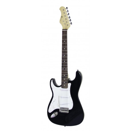 Chitara electrica de mana stanga, ST Style, neagra, Dimavery ST-203LH-BK