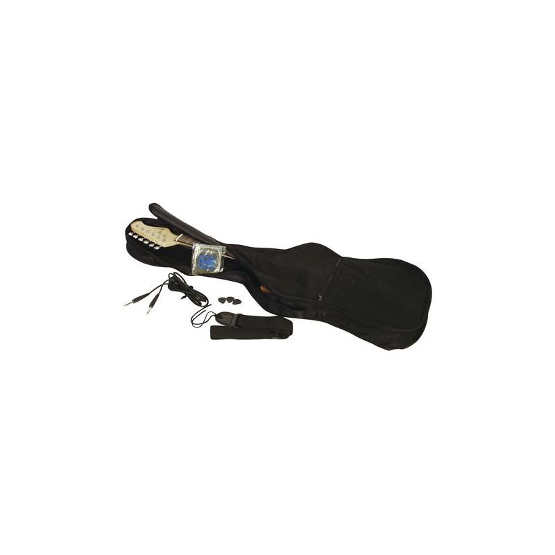Chitara electrica de mana stanga, ST Style, sunburst, Dimavery ST-203LH-SB
