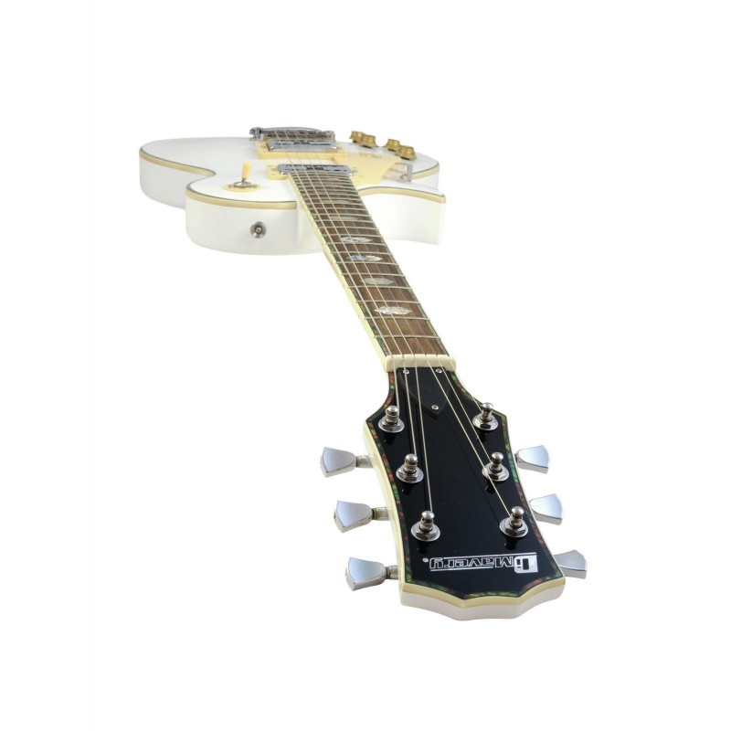 Chitara electrica LP Style de mana stanga, alba, Dimavery LP-700LH-WH
