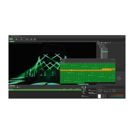 PC software simulare lumini DMX Stage Line REALIZZER-3D