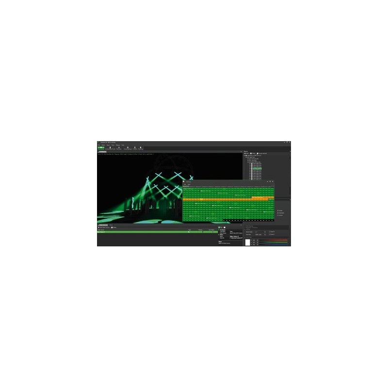 PC software simulare lumini DMX Stage Line REALIZZER-3D